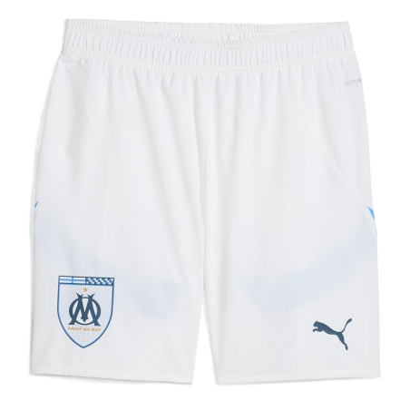 OM Short Blanc Homme Puma