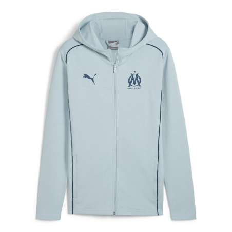 OM Veste de Survêtement Bleu Clair Homme Puma 24/25