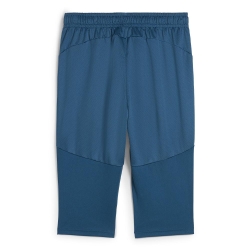 OM Short de Sport Bleu Homme Puma Om Training 3/4