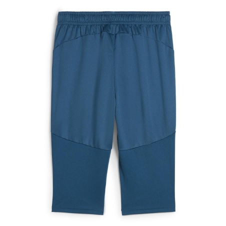 OM Short de Sport Bleu Homme Puma Om Training 3/4