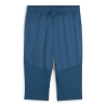OM Short de Sport Bleu Homme Puma Om Training 3/4