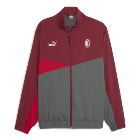 Milan AC Veste Gris/Rouge foot Homme Puma 2024