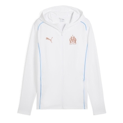OM Veste de Survêtement Blanche Homme Puma 24/25