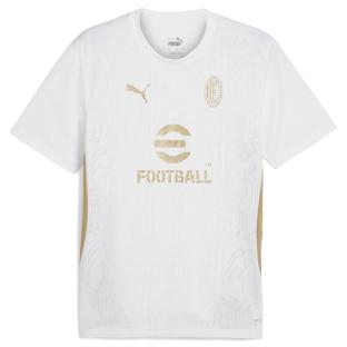 AC Milan Maillot Training Blanc/Doré Homme Puma 2024/2025