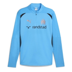 OM Sweat 1/4 zip Training Bleu Homme Puma 24/25