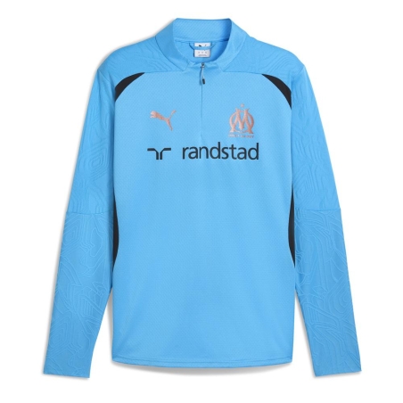 OM Sweat 1/4 zip Training Bleu Homme Puma 24/25