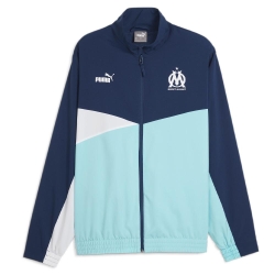 OM Veste Bleu Homme Puma Woven 2023/2024