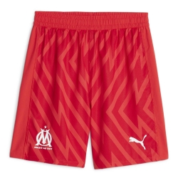 Short de Foot Rouge Homme Puma Om 2024