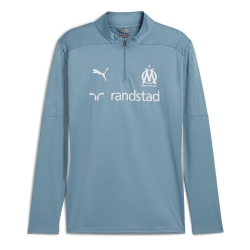 OM Haut d'entrainement Bleu Gris Homme Puma 24/25