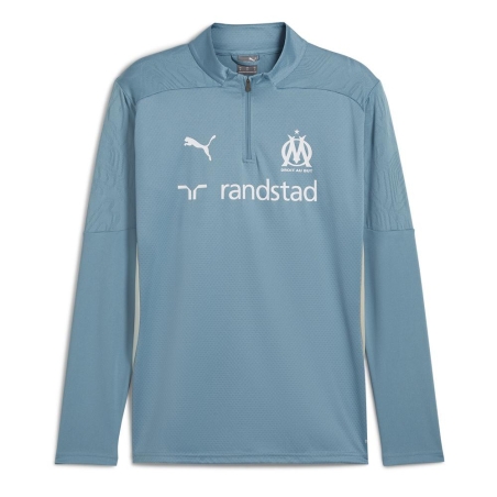 OM Haut d'entrainement Bleu Gris Homme Puma 24/25