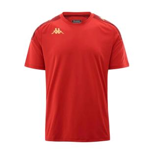 Maillot de Sport Rouge Junior Kappa Gianto 351F4LW