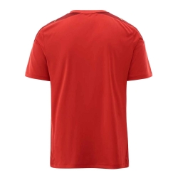 Maillot de Sport Rouge Junior Kappa Gianto 351F4LW