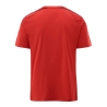 Maillot de Sport Rouge Junior Kappa Gianto 351F4LW