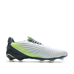 Chaussures de Foot Blanches/Noires/Vertes Homme Puma King Ultimate FG/AG