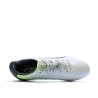 Chaussures de Foot Blanches/Noires/Vertes Homme Puma King Ultimate FG/AG