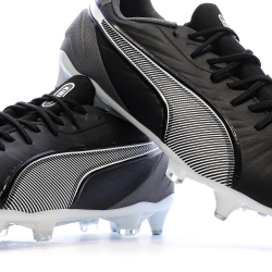 Chaussures de football Noires Homme Puma King Match Mxsg