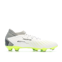 Chaussures de foot Blanc/Vert Homme Predator Accuracy.3 FG