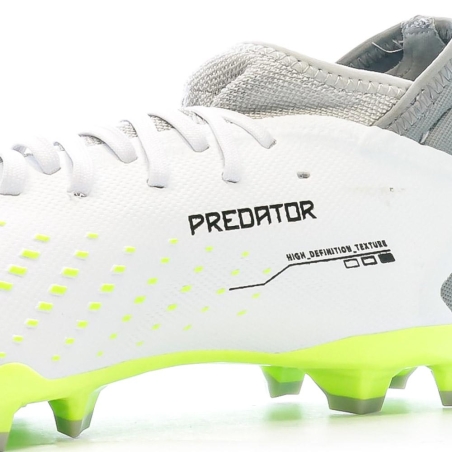 Chaussures de foot Blanc/Vert Homme Predator Accuracy.3 FG