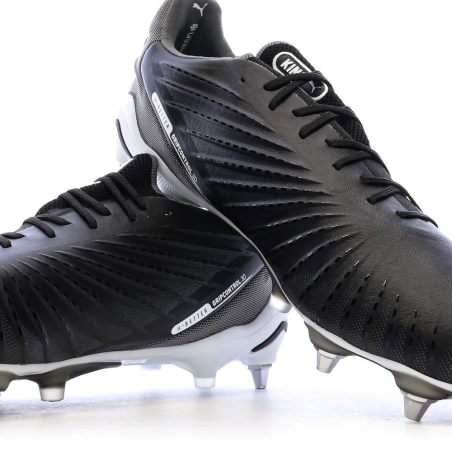 Chaussures de Foot Noires Homme Puma King Ultimate MxSG