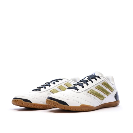Chaussures de football Blanches/Noires Homme Adidas Super Sala 2