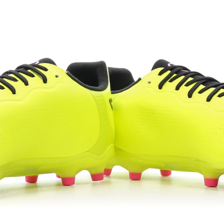Chaussures de Foot Jaunes Homme Puma King Pro FG/AG
