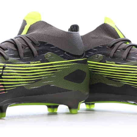 Chaussures de Foot Gris Homme Puma Ultra 5 Match+ FG/AG