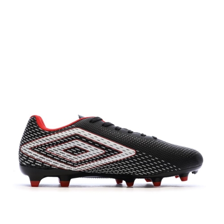 Chaussures de Foot Noires Homme Umbro Aurora Ii Lo FG