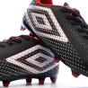 Chaussures de Foot Noires Homme Umbro Aurora Ii Lo FG