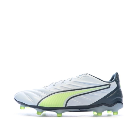 Chaussures de Foot Grises Homme Puma King Pro FG/AG