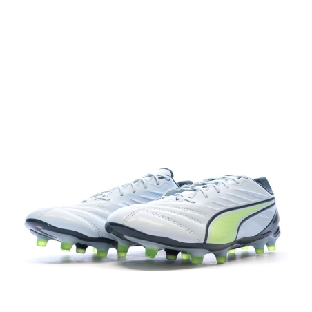 Chaussures de Foot Grises Homme Puma King Pro FG/AG