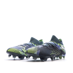 Chaussures de Foot Marines/Vertes Homme Puma Future 7 Ultimate FG/AG
