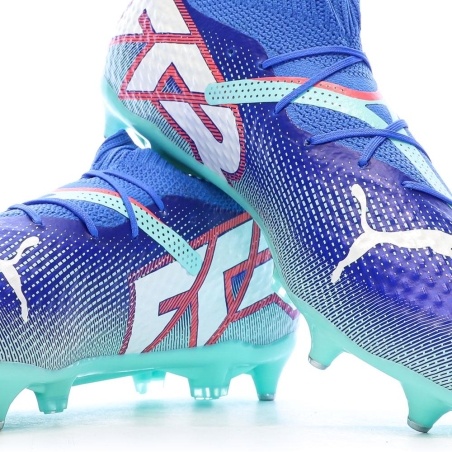 Chaussures de Foot Bleu Homme Puma Future 7 Pro MxSG