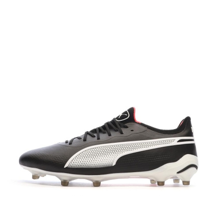 Chaussures de football Noire/Blanche Homme PumaKing Ultimate