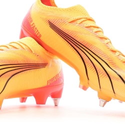 Chaussures de football Orange/Rose Homme Puma Ultra Ultimate