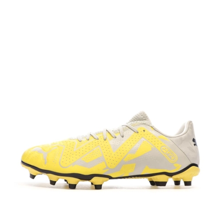 Chaussures Football Blanc/Jaune Homme Future Play