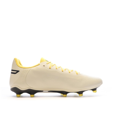 Chaussures de Football Ecru Homme Puma King Pro