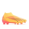 Chaussures de Foot Orange Homme Puma Ultra Match+ Ll FG/AG