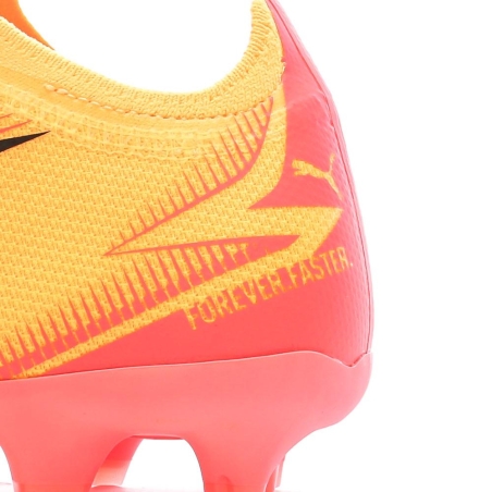 Chaussures de football Orange/Rose Homme Puma Ultra Match Fg/ag