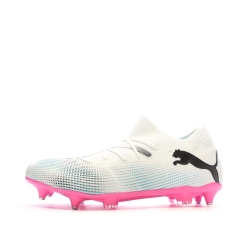 Chaussures Football Blanc/Bleu Homme Puma Future 7 Match