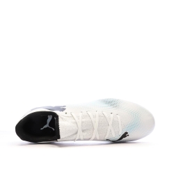 Chaussures de football Blanche/Noire/Rose Homme Puma Future 7 Play