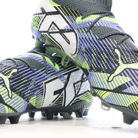 Chaussures de football Noire/Jaune Homme Puma Future 7