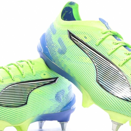 Chaussures de Foot Jaune Fluo Homme Puma Ultra 5 Ultimate MxSG