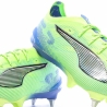 Chaussures de Foot Jaune Fluo Homme Puma Ultra 5 Ultimate MxSG
