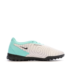 Chaussures de Foot Blanc/Vert Homme Nike Phantom GX Academy TF