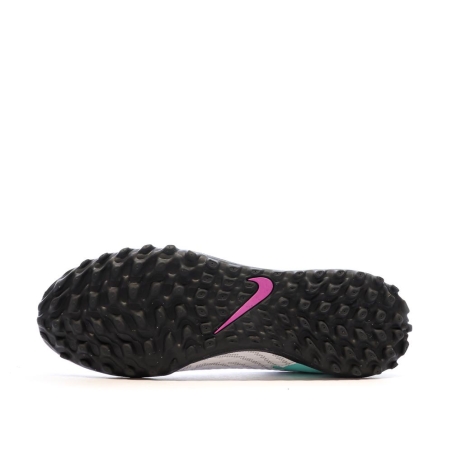 Chaussures de Foot Blanc/Vert Homme Nike Phantom GX Academy TF