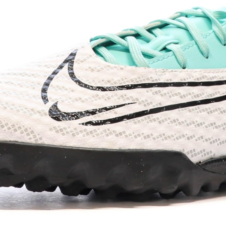 Chaussures de Foot Blanc/Vert Homme Nike Phantom GX Academy TF