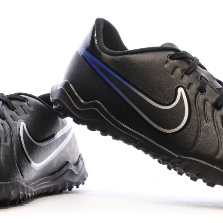 Chaussures de Football Noires Homme Nike Legend 10 Club TF