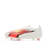 Chaussures de Football Blanches/Oranges Homme Puma Ultra Ultimate Fg/ag