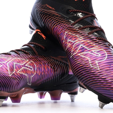 Chaussures de Foot Violet/Noir Homme Puma Future 8 Ultimate MxSG