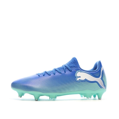 Chaussures de Foot Bleues Homme Puma Future 7 Play MxSG